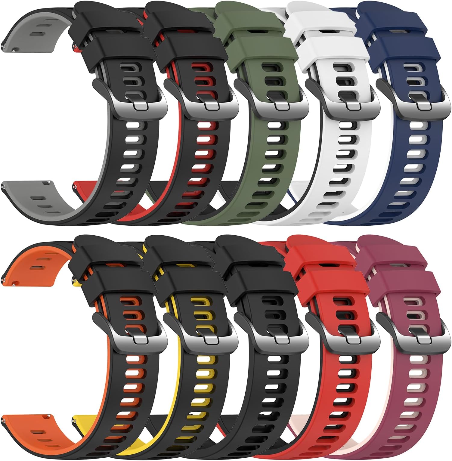 Dây gốm Ceramic 22mm dành cho Garmin Vivoactive 4 / Forerunner 255 | Việt Nam