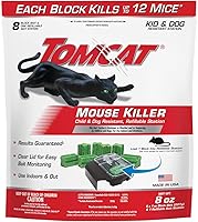 Vista 7 de Tomcat Mouse Killer estación desechable para matar ratas y ratones, resistente a niños y perros
