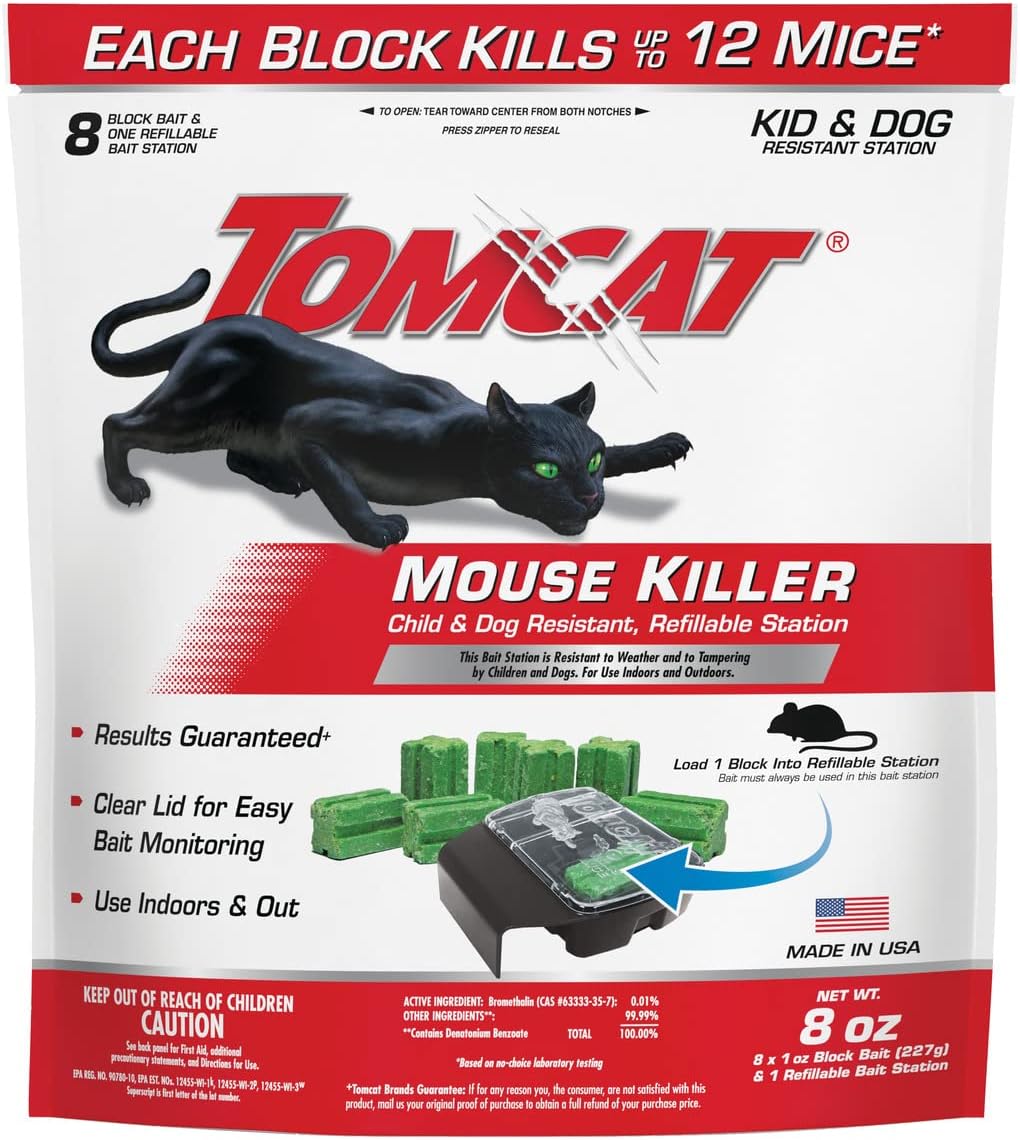 MICE BAIT STATN 8REFILS (Pack of 1)