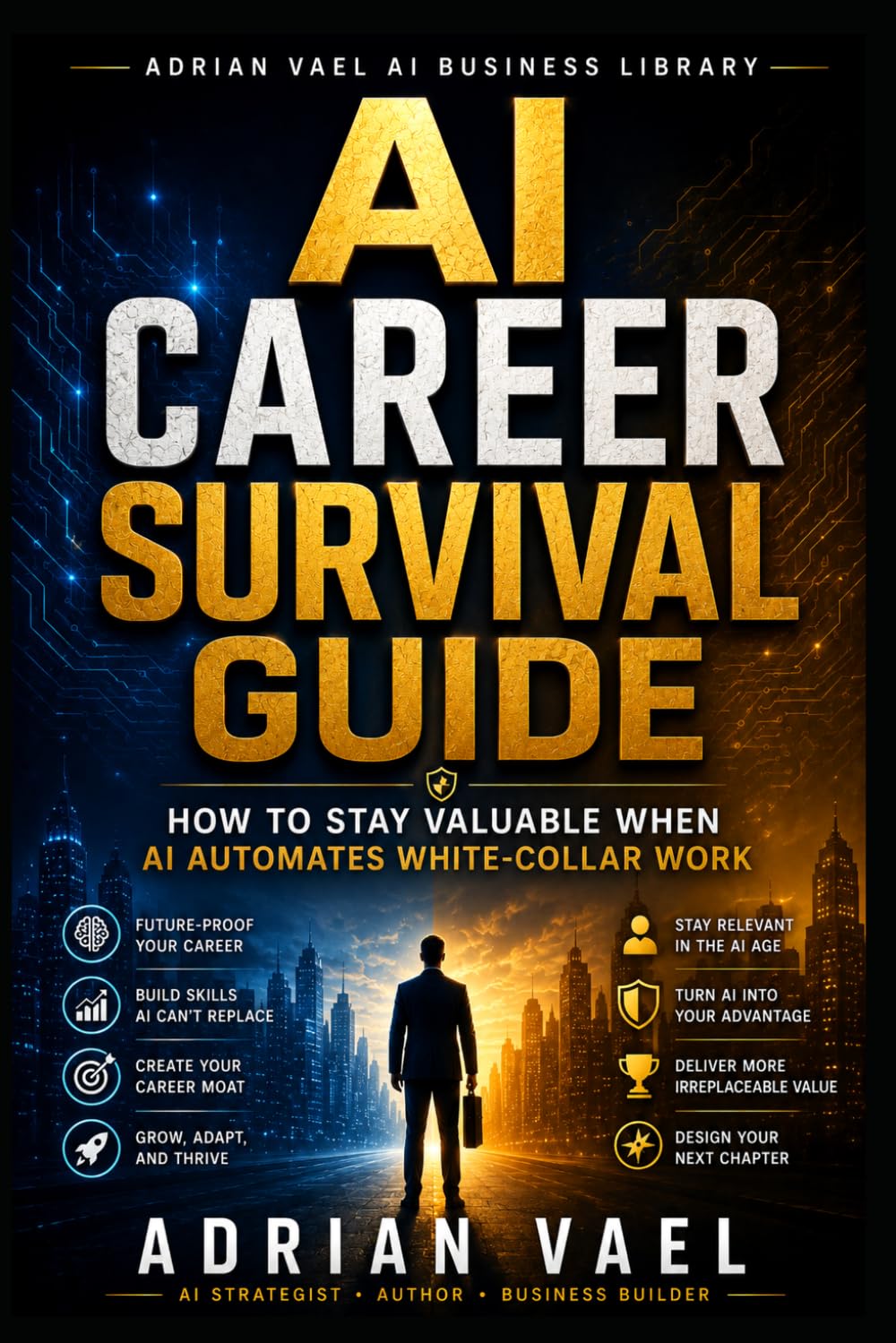AI Career Survival Guide: How to Stay Valuable When AI Automates White-Collar Work (The AI Toolkit Professional Series)