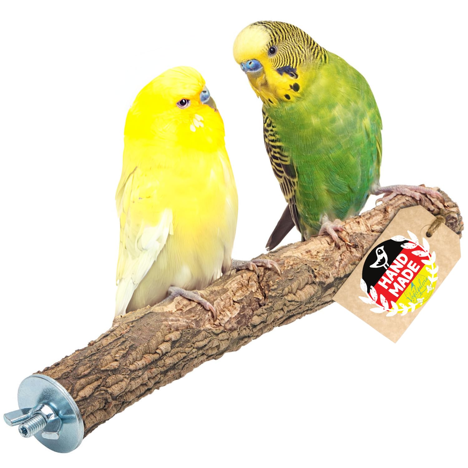 Vogelgaleria® Korksitzstange 20cm + 2er Korksitzstange 20cm - Parent