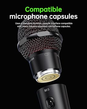 Xvive P3 Wireless XLR Bluetooth Receiver Bundle Xvive M5 Handheld Wireless Microphone System