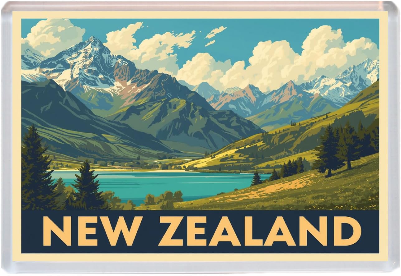 Baked Bean Store Multicolor New Zealand - Jumbo Artistic Fridge Magnet 96 X 67Mm Bbsfhm2129