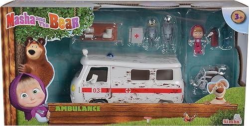 Miniatura 7 de Juego Masha  The Bear Masha - Ambulancia a partir de 3 años