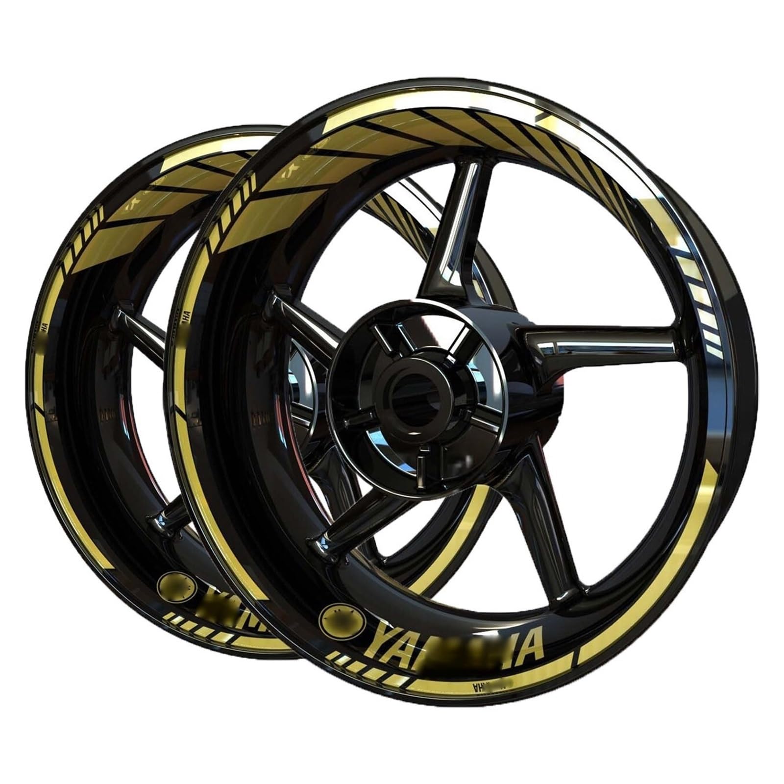 for for YZF for R1 R3 R15 R1m R6 for Mt07 for Mt09 FZ6 for R15 for Wr450f for Hp4 Motorcycle Decal Decorative Stripe(10)