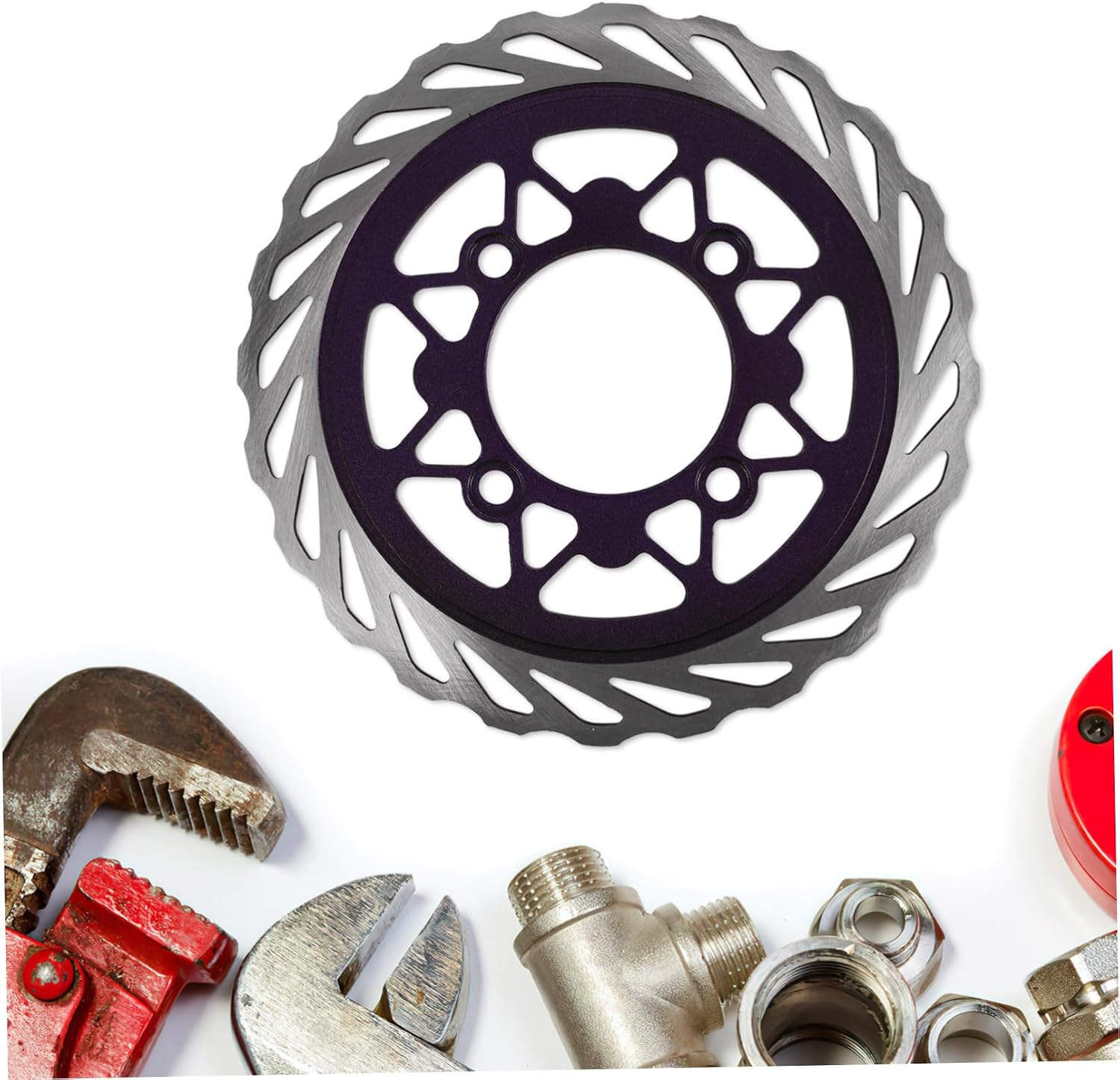 PRETYZOOM Disc Brake Cover for Mini Brake Disc Guard for Front and Rear High Hardness for Modification and Upgrade Safety Accessory