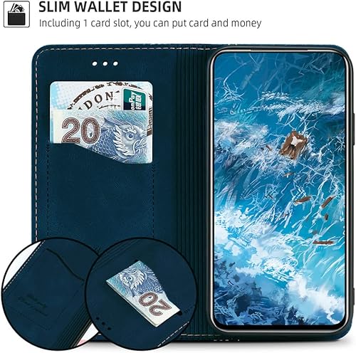 Miniatura 2 de Funda para Xiaomi Redmi K30 ProK30 Pro Zoom con bloqueo RFID, funda de piel sintética, tarjeterotarjeterofunda de teléfono Flip Folio TPU a prueba