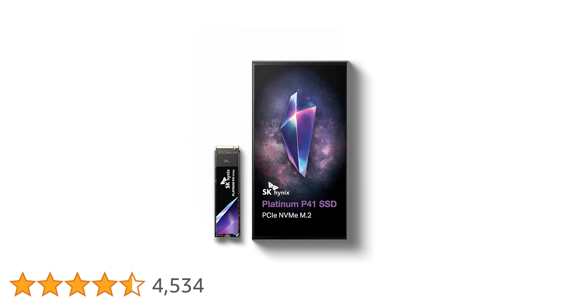 SK Hynix Platinum P41 2TB Internal PCIe NVMe Gen4 M.2 2280 PS5 SSD