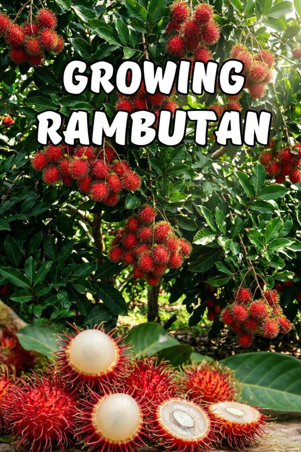 Growing Rambutan: A Practical Guide to Cultivation, Plant Development, Crown Formation, and Stable Fruiting