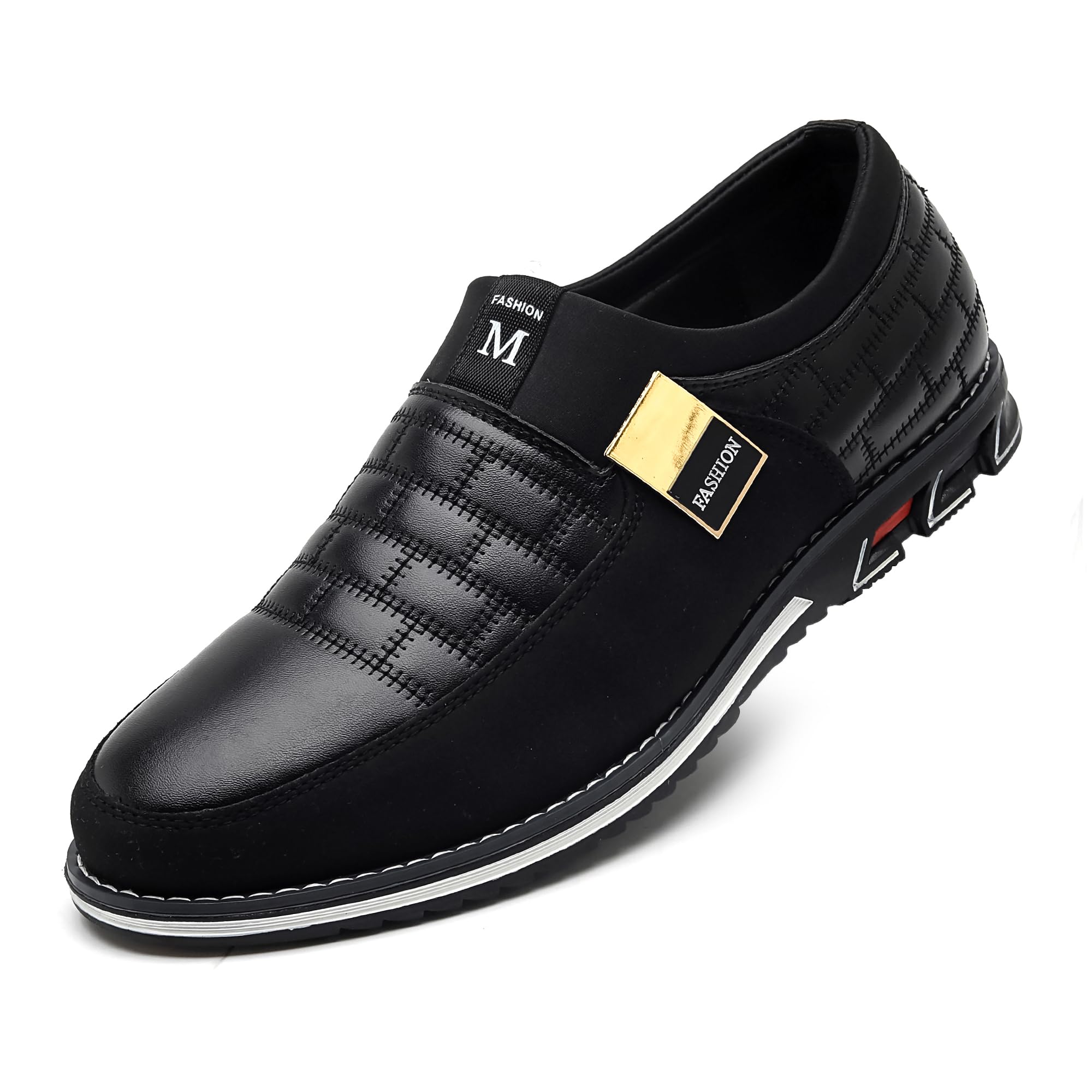 Mens Luxury Modern Oxford Leather Loafers Flat Sneakers Walking Shoes Party Prom Business Office Dress Shoes Size 7-15