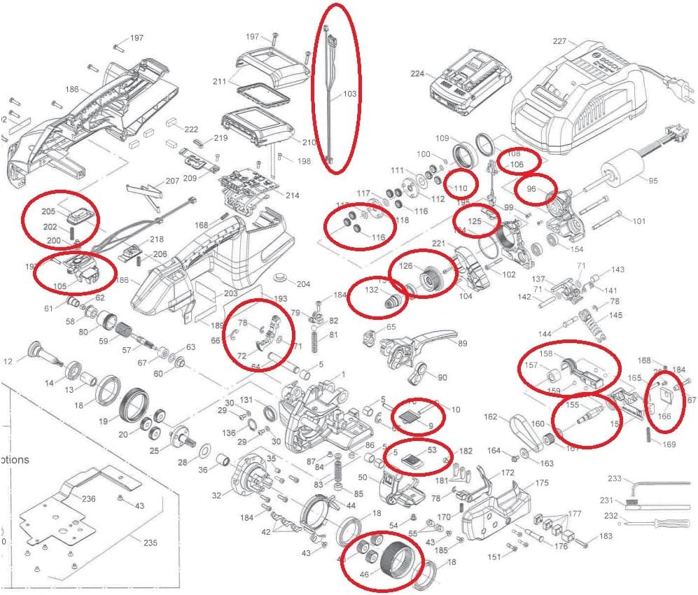 GeRRiT 166# 1821.209.035 Knife Fit to ORGAPACK ORT260 Battery-Operated Hand Tool for Plastic Strapping