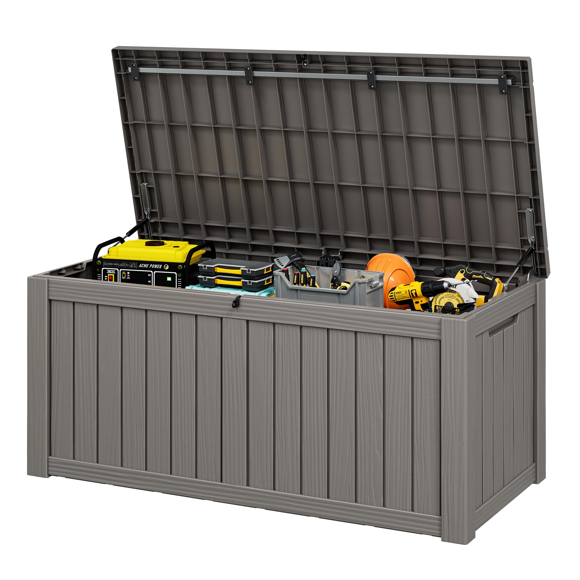 Outdoor Storage Box 155 Gallon Resin Deck Box