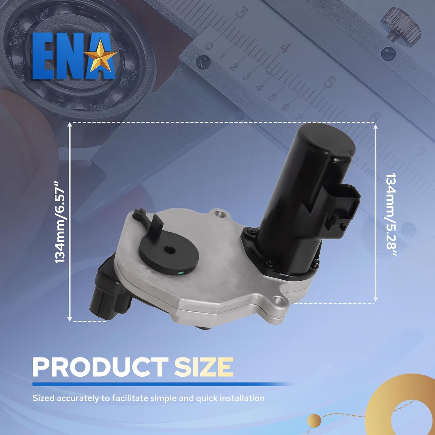 ENA Transfer Case Motor for 600-805 YC3Z7G360AA Compatible with Ford Excursion F-250 F-350 F-450 F-550 Super Duty 1999-2010 5.4L 6.0L 6.2L 6.4L 6.8L 7.3L Replacement for 706600805CMC 48-205 83-205