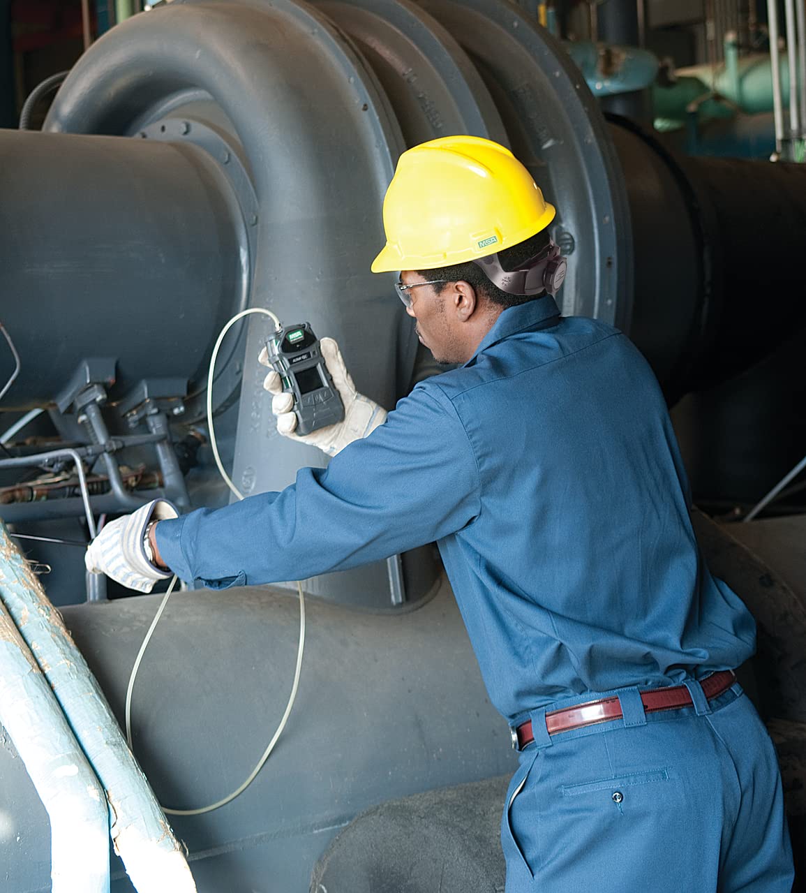 MSA 10040665 Sampling Line with Quick Disconnect for ALTAIR 5X Pump Probe, 10' Polyurethane (PU) Air-Line, Color: Clear, Portable Gas Monitor Accessory