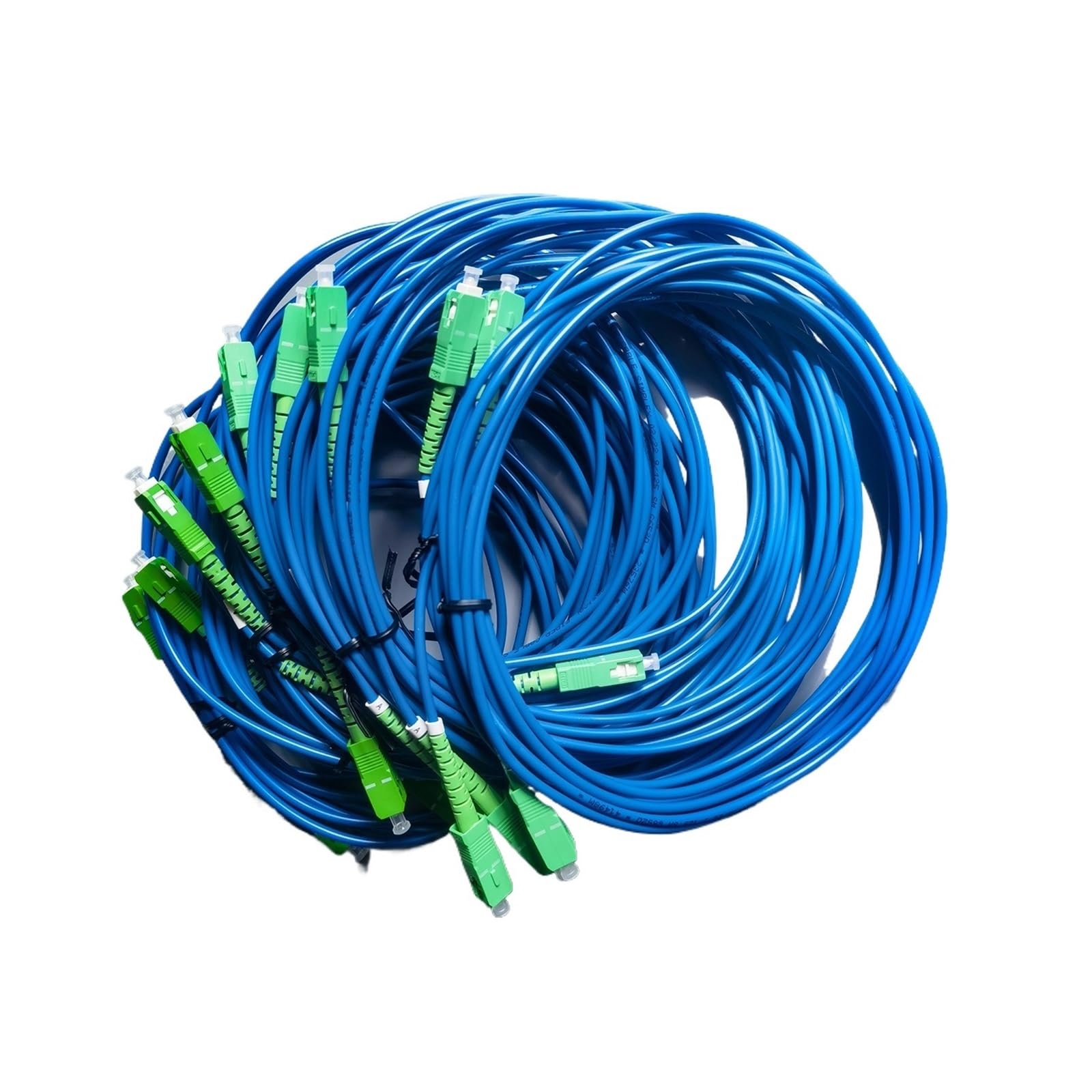 Cordon fibre optique monomode G652D SC-SC pour stopper les pertes de débit internet FTTH