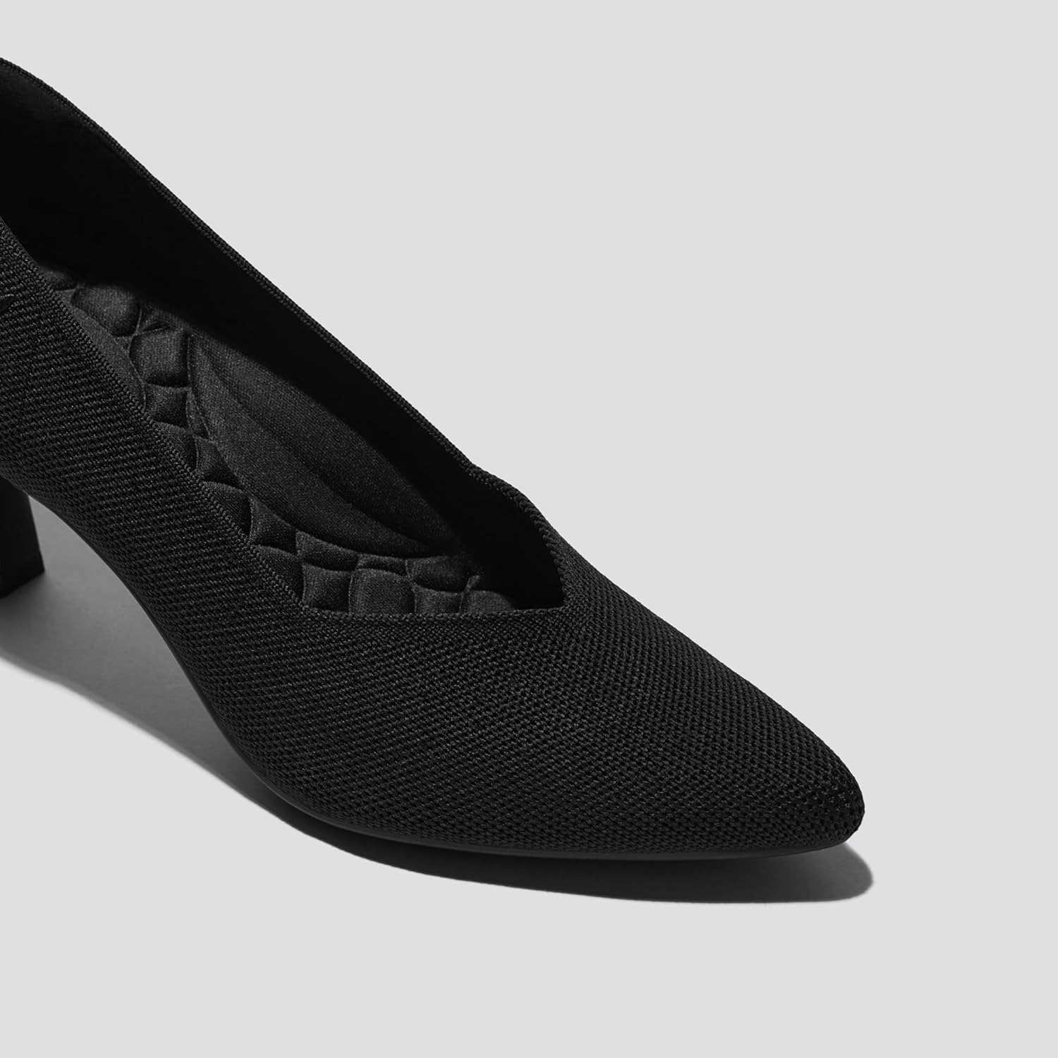 VIVAIA Anna Women's Pumps Mid Heels Pointed Toe Shoes for Women Comfortable Office Work Dress Shoes