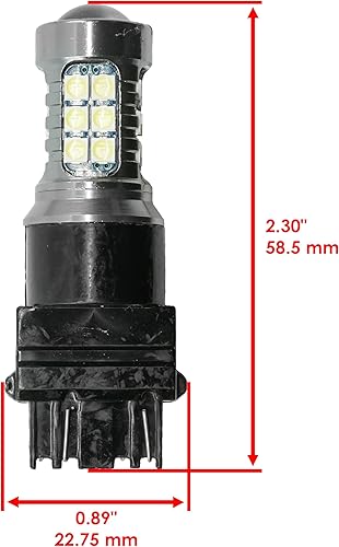Miniatura 2 de Caltric 2 bombillas LED traseras compatibles con Polaris Sportsman XP 550850 2009 2010 2011 2012 2013 2014 2015