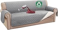 Vista 20 de Turquoize Funda de sofá 100% impermeable, fundas de sofá lavables, fundas de sofá para sofá de 3 cojines, funda de sofá triple antideslizante