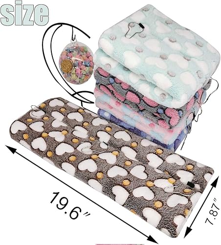 Miniatura 2 de LEFTSTARER Accesorios para conejillos de indias, túnel de azúcar, accesorios para jaula de planeador de azúcar, juguetes para ratas de hámster,