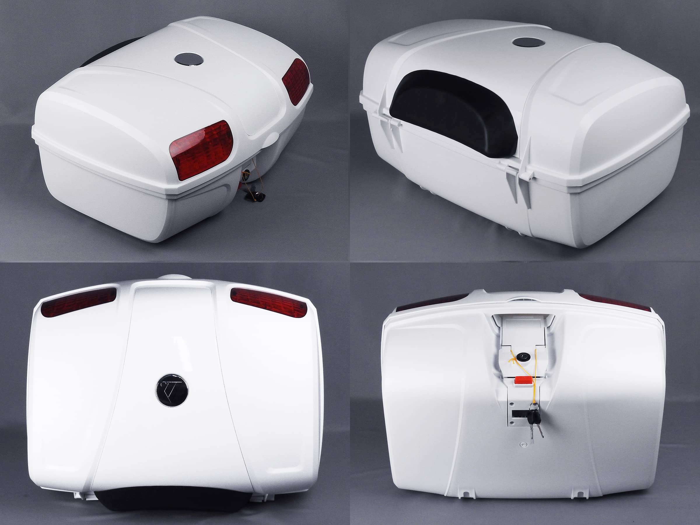 ホンダ⭐️PCX150⭐️KF18⭐️リアボックス付き Amazon | PCX専用。 ボックス&キャリア セット 容量47L 取付簡単 リア