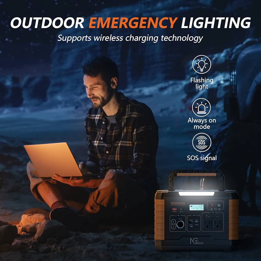 NGTeco ポータブル電源1000W NG-PPS1000 Series Amazon.co.jp: NGTeco ポータブル電源1000W,家庭用 アウトドア用