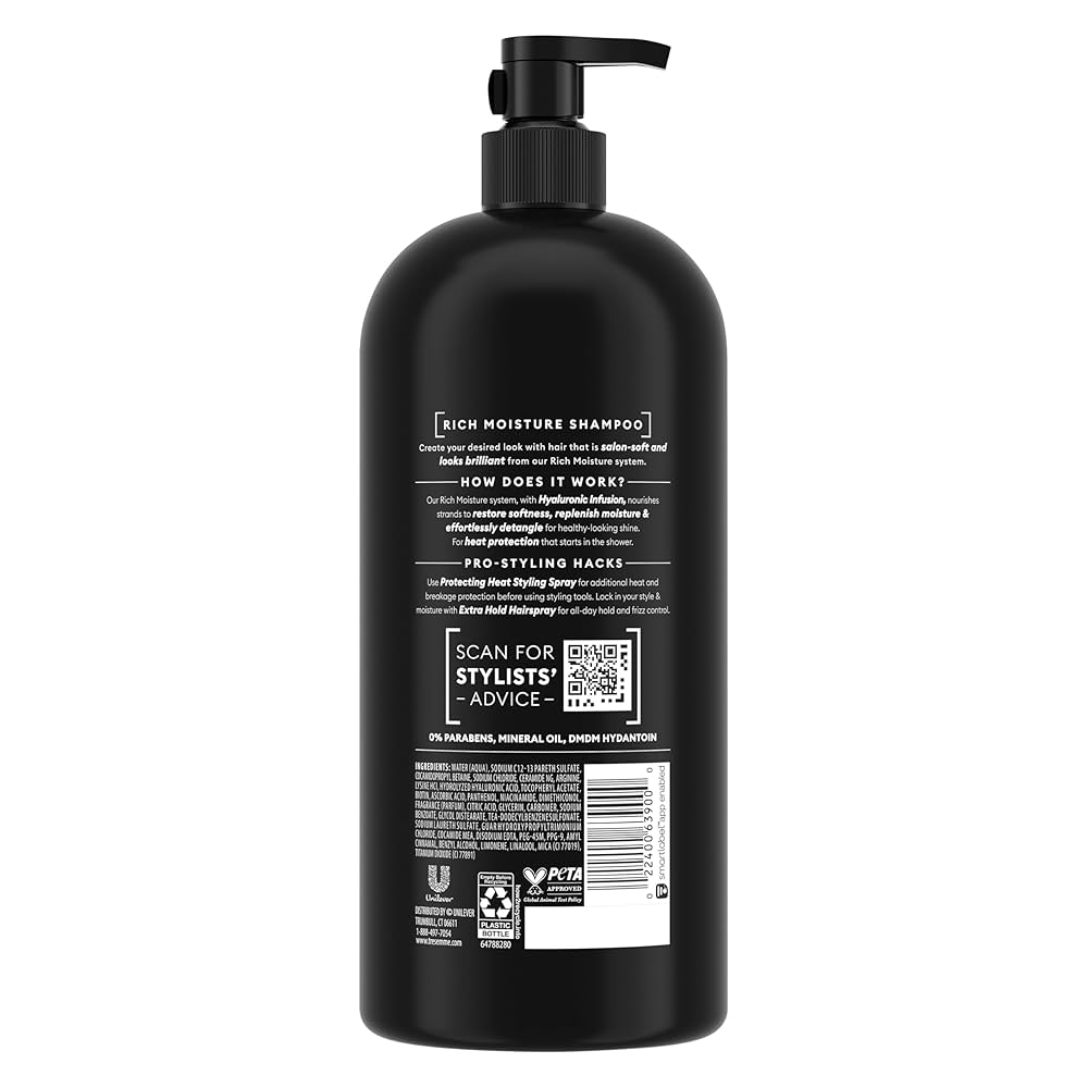 OLES 詰め替え用Shampoo / Treatment rich moist Amazon.com : TRESemmé Rich Moisture Hydrating Shampoo with