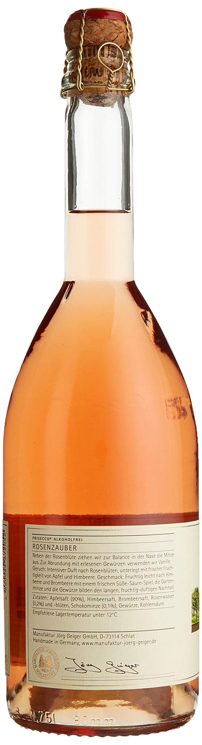 Jörg Geiger Prisecco Rosenzauber (6 x 0.75 l)