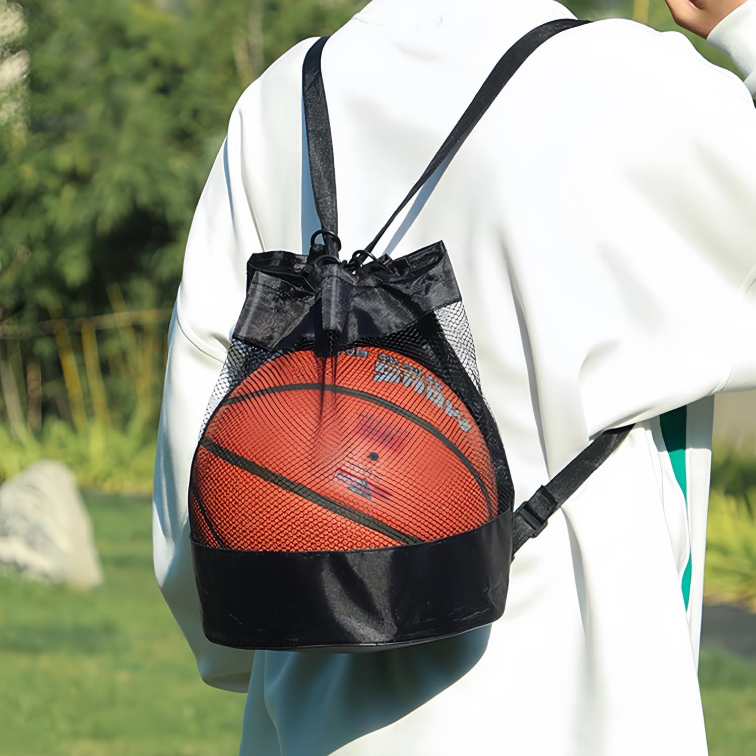 Sac à Ballons,Filet à Ballon Portable,Sac À Balles pour Football Basketball Tennis,Tennis,Volleyball,Rugby
