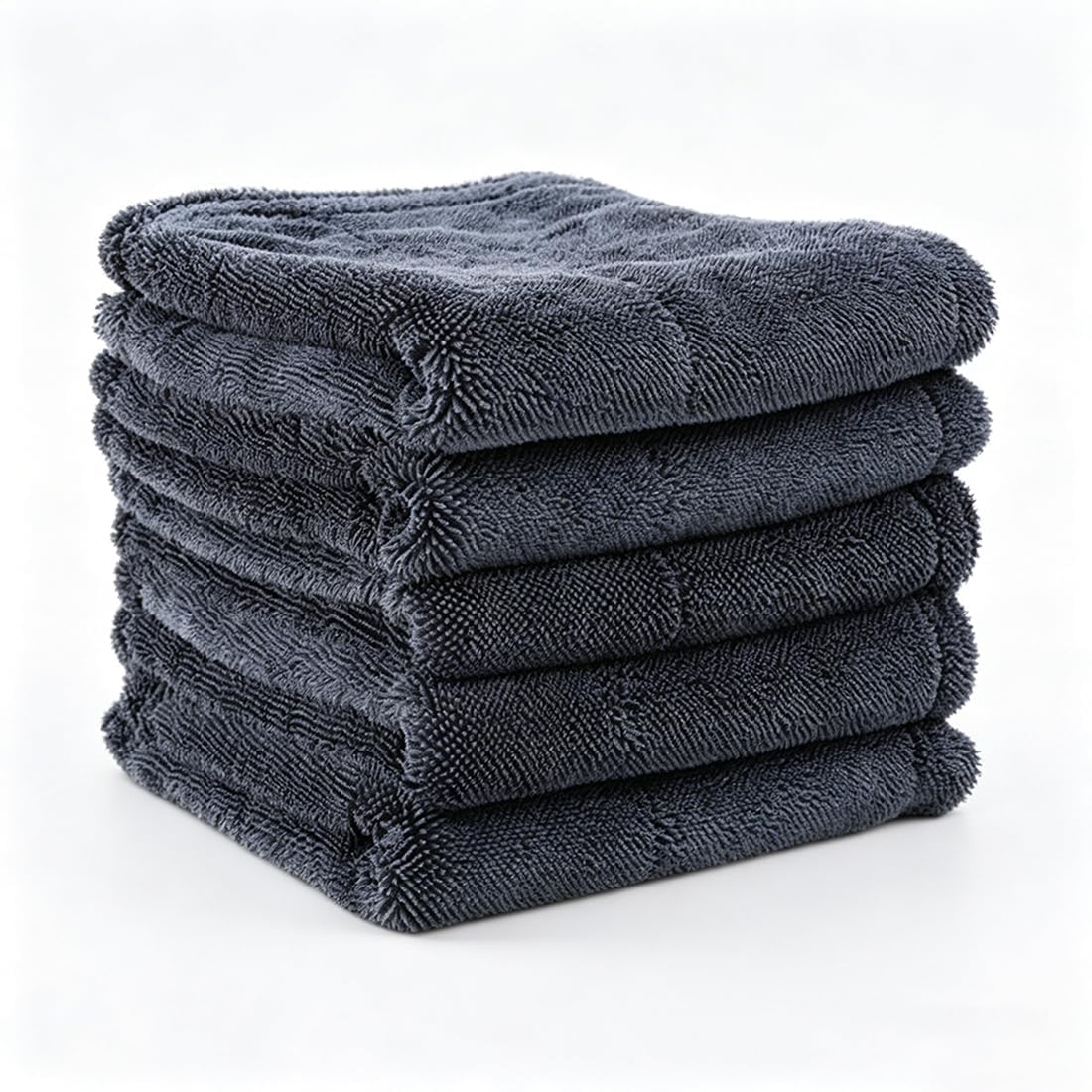 YUANQI 5 PCS Microfiber Car Cleaning Cloths for Volvo V40 V50 V60 V70 V90 Cross Country Rdesign,Microfibre Drying Towels,Ultra-Thick Cars Drying Towel Microfiber Cloth for Car