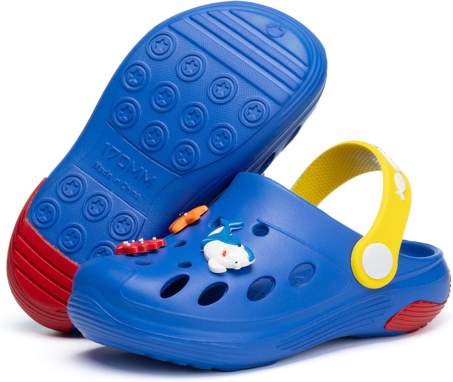 Beach Vacation Essentials Clogs for Toddler Kids Cute Cartoon Garden Water Shower Shoes Slides Slippers Pool Sandals Gifts for Boys Girls