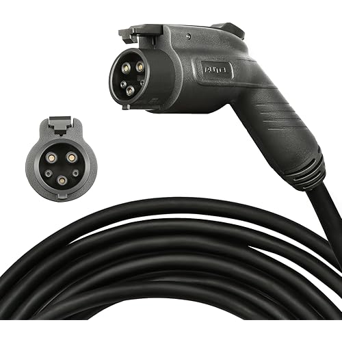 Autel New Level 2 Charger Replacement Cable, 16 Amp-50 Amp 240 Volt SAE J1772 Charger for All EV Charging Stations, 25-Foot Charging Cable, More Durability and Flexibility