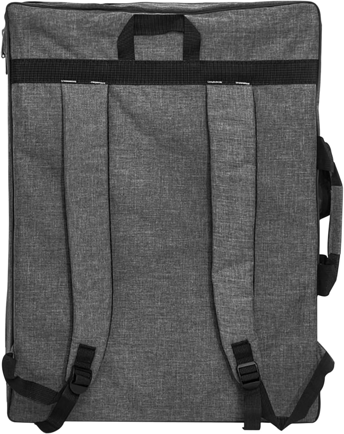 Art Portfolio Carry Bag, Large Capacity Storage 20"" x 26"", Canvas Artist Shoulder Backpack Outdoor Drawing for Artwork, Drawing Sketching, Painting, Drawing Board, grey