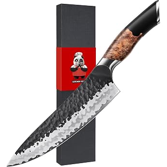 shan to hand-forged japanese kitchen knife 20 cm 7 layers high-quality carbon steel sharp chef's knife professional knife gyuto utility knife meat knife with maple wood handle