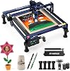 ATOMSTACK A10 PRO Laser Engraving Machine 50W with R3 Pro Laser Rotary Rollers F2 400x400mm Honeycomb Panel 10W Output Power Laser Cutter Engraver, Offline Engraving & Touch Control