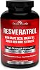 Resveratrol Supplement - 1400mg Extra Strength Formula with Grape Seed Extract, Green Tea Extract, Red Wine Extract - 60 Veggie Capsules