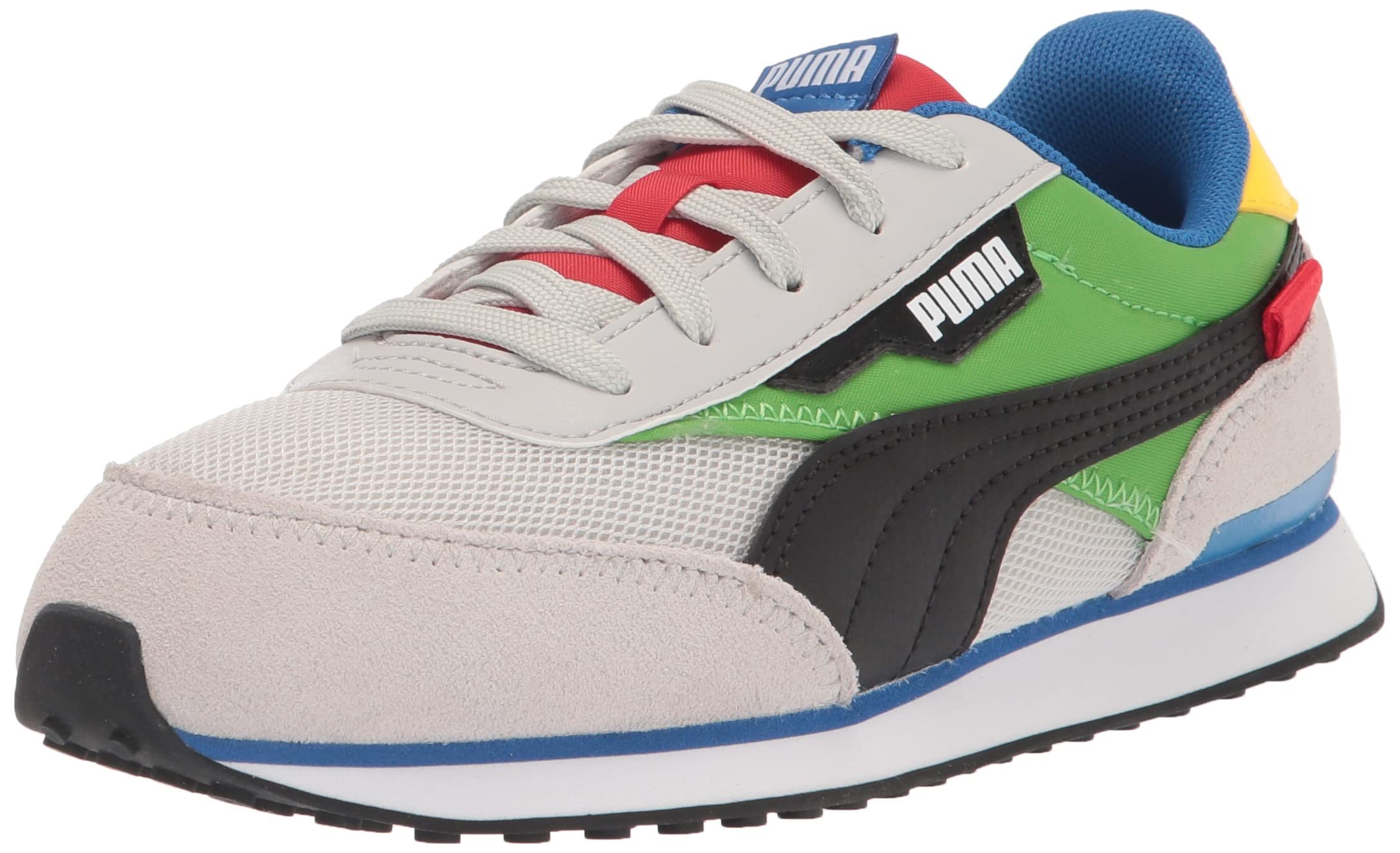 PUMA Toddler Boys Future Rider Splash Lace Up Sneakers Shoes Casual - Green, Grey