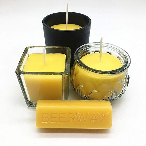 Miniatura 22 de Beesworks Barras de cera de abeja amarilla (6 onzas) 100% puras, de grado cosmético, cera de abeja con triple filtro para el cuidado de la piel