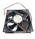 DHRUVPRO Plastic 12V Cooling Cabinet Fan Fan Square (12V 80x80x25-MM, 3inch 2800-RPM) gallery image