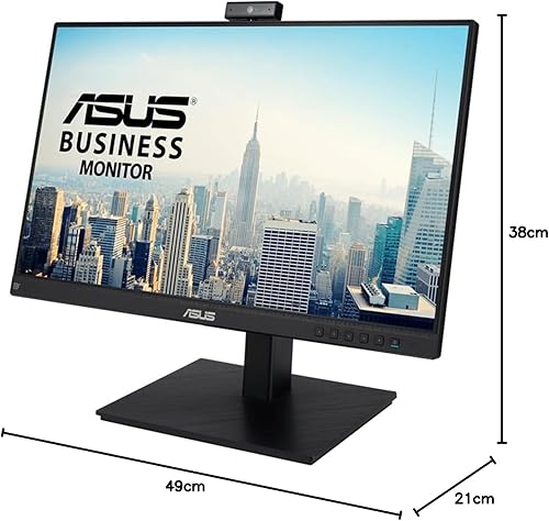 Miniatura 10 de ASUS Monitor multitáctil 1080P de 24 pulgadas (BE24ECSBT) - Full HD, IPS, táctil de 10 puntos, IPS, cuidado ocular, USB-C con suministro de energía,