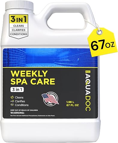 AquaDoc 3 in 1 Hot Tub Weekly Care - 67 oz | Concentrated...