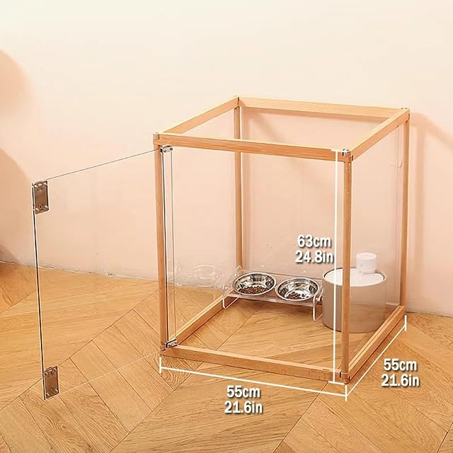 Foto 2 de 8 de Caño para cachorros, parque plegable con puerta, parque para perros, gatos, conejos, animales pequeños