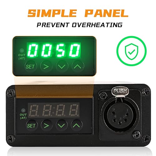 Miniatura 3 de Llenadora de máquina de llenado de cartuchos, portátil de mano calentada con 2 tubos y 10 agujas