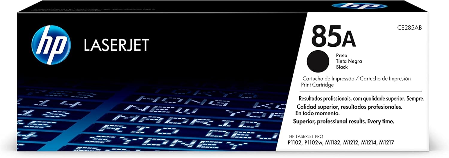 Toner Laser 85A HP CE285AB Review: Testado por 30 dias em home office