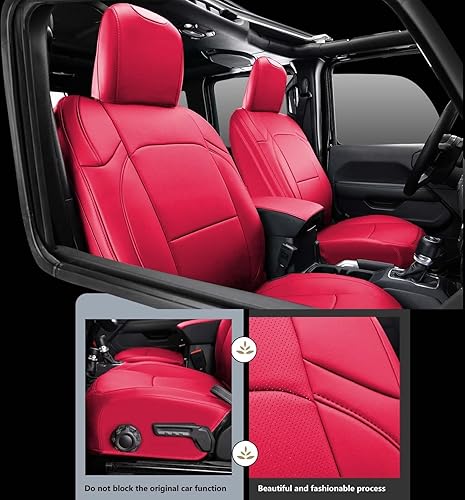 Miniatura 9 de Fundas de asiento personalizadas para Jeep Wrangler de 4 puertas, Sahara Rubicon Willys Willys Sport Sport S Freedom Trims 2018-2024, fundas de