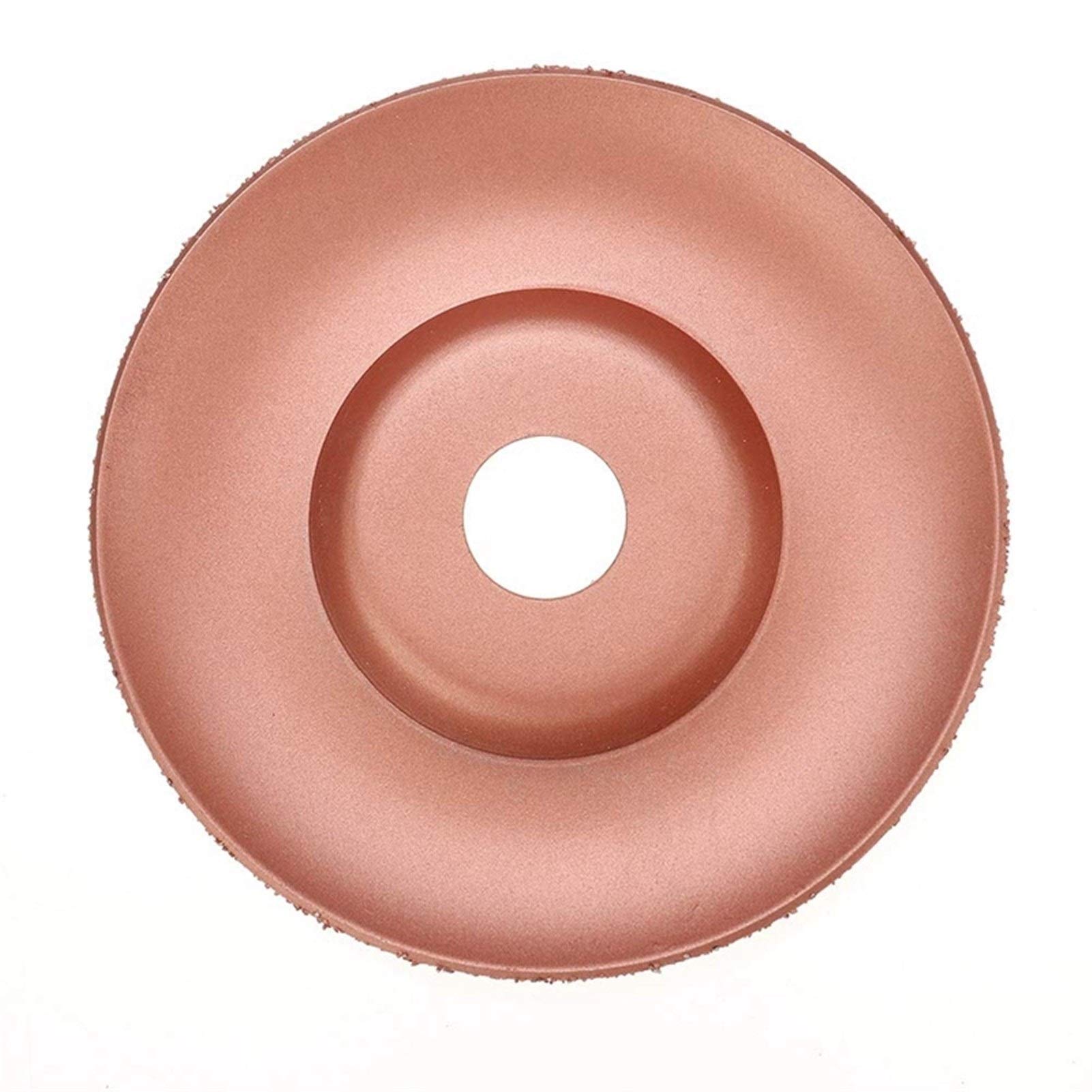 Lijas Para Lijadora 125 mm Diámetro 22 mm Diámetro de talla de madera Disc amoladora angular del disco de carburo de tungsteno Shaping plato de madera Shaping disco (30 Grit)