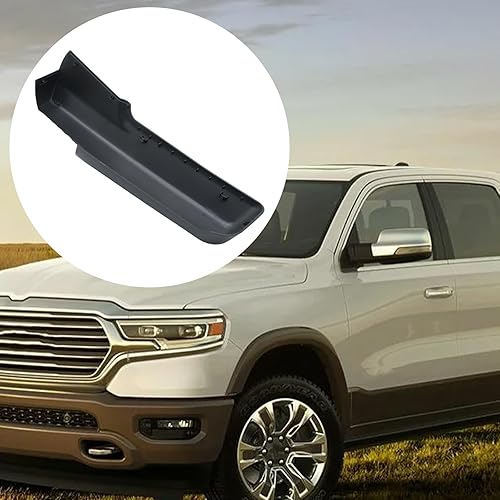 Miniatura 7 de VIKKSAER 68263392AA Tapa para espejo de remolque del lado derecho del pasajero, repuesto para Dodge RAM 2014-2019, 1500 2500 3500