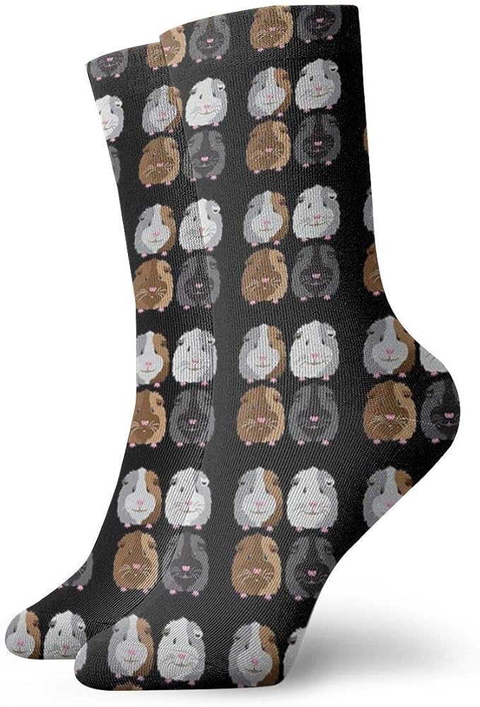 Four Piggies (Guinea Pigs) Socks Classic Sport Short Socks 30cm/11