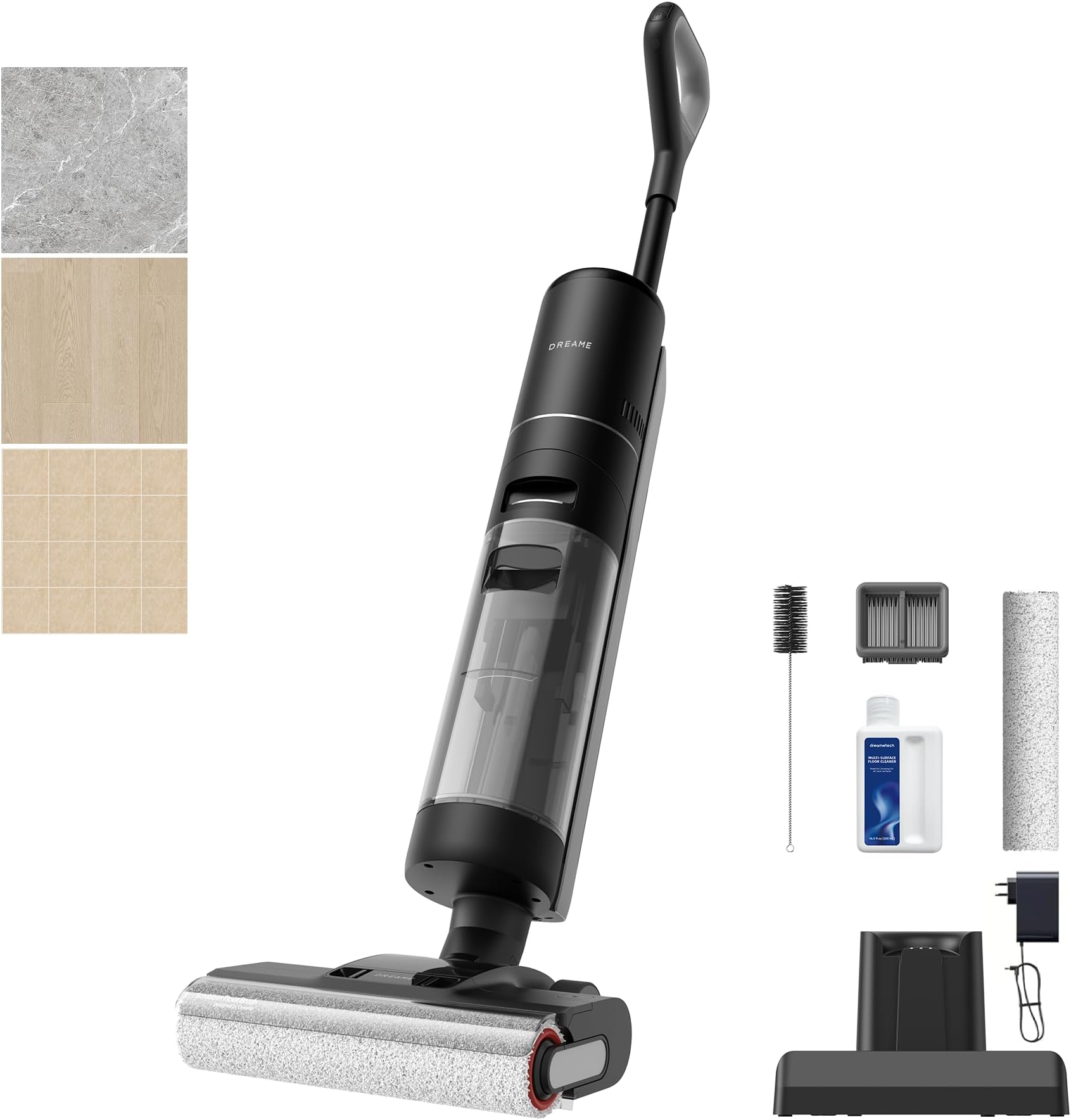 G10 Pro Wet Dry Vacuum Mop, Vacuum and Mop All in One with Auto Self-Cleaning, Floor Cleaner Machine for Hard Floor, 35 Mins Runtime, Edge Cleaning, Self-Propelled Vacuum Mop Combo
