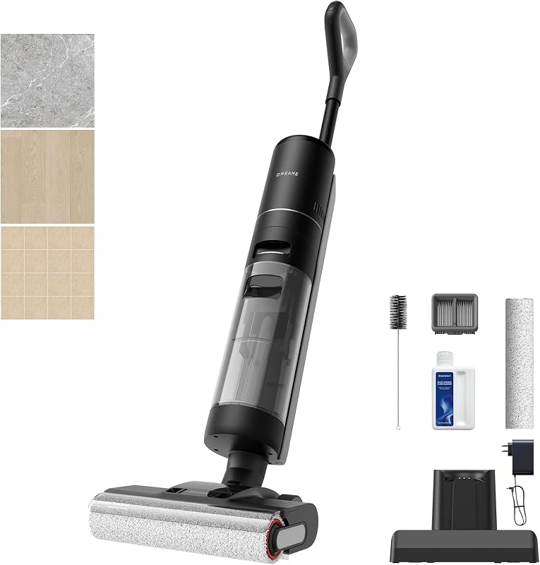 G10 Pro Wet Dry Vacuum Mop, Vacuum and Mop All in One for Hard Floor | Auto Self-Cleaning, 16K Pa Powerful Suction, Up to 35 Mins Runtime, Edge Cleaning, Self-Propelled Vacuum Mop Combo