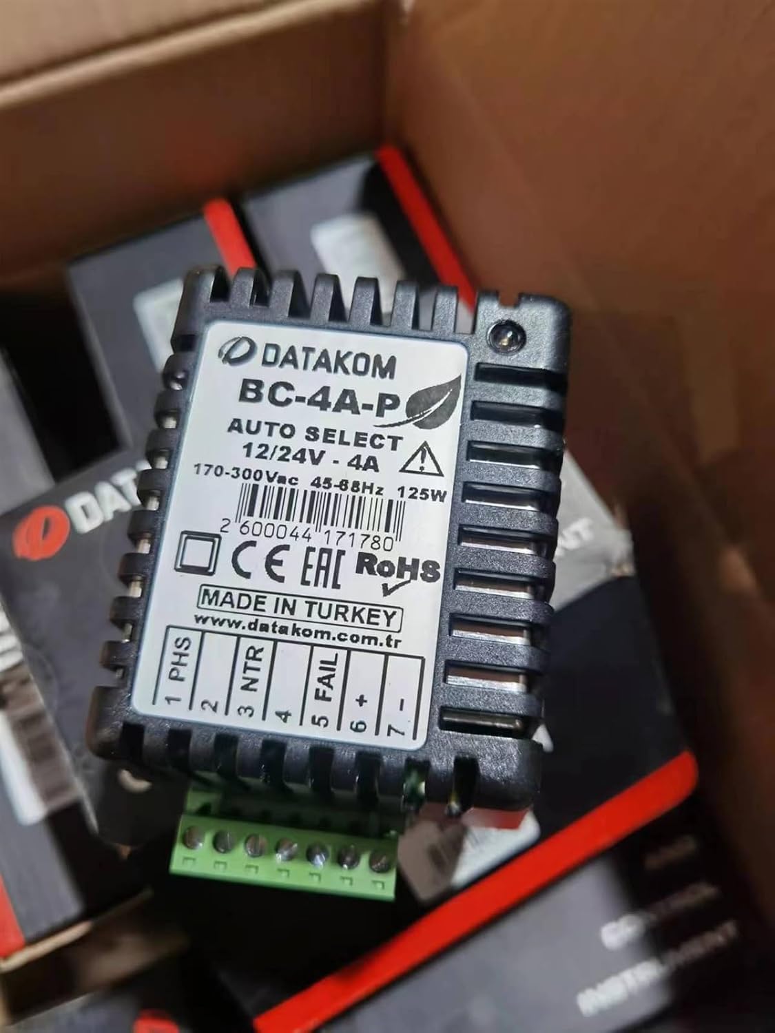 BC-4A-P Battery Floating Charger 4A 12V/24V Diesel Engine Power Part